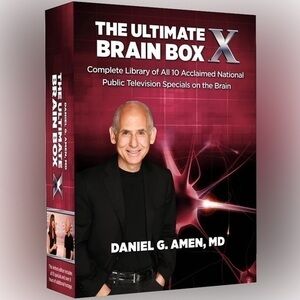 The Ultimate Brain Box X DVD Set by Daniel‎ Amen, MD (NIB)